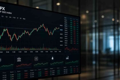 S&P 500 market chart and financial market analysis