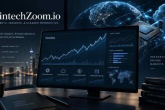 FintechZoom.io Nasdaq market analysis with stock charts and financial data